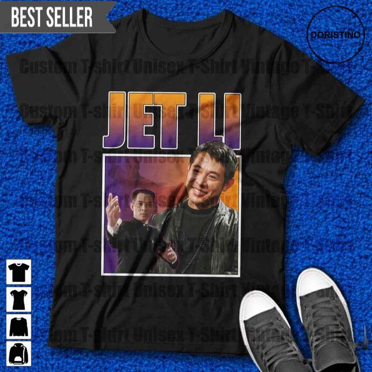 Jet Li Film Actor Tshirt Sweatshirt Hoodie