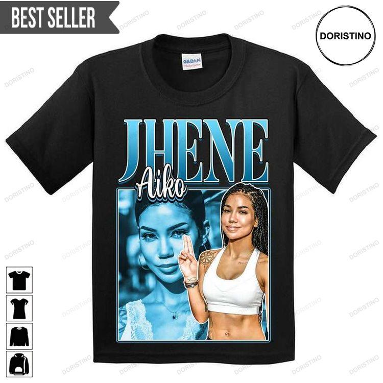 Jhene Aiko Singer Vintage Black Hoodie Tshirt Sweatshirt