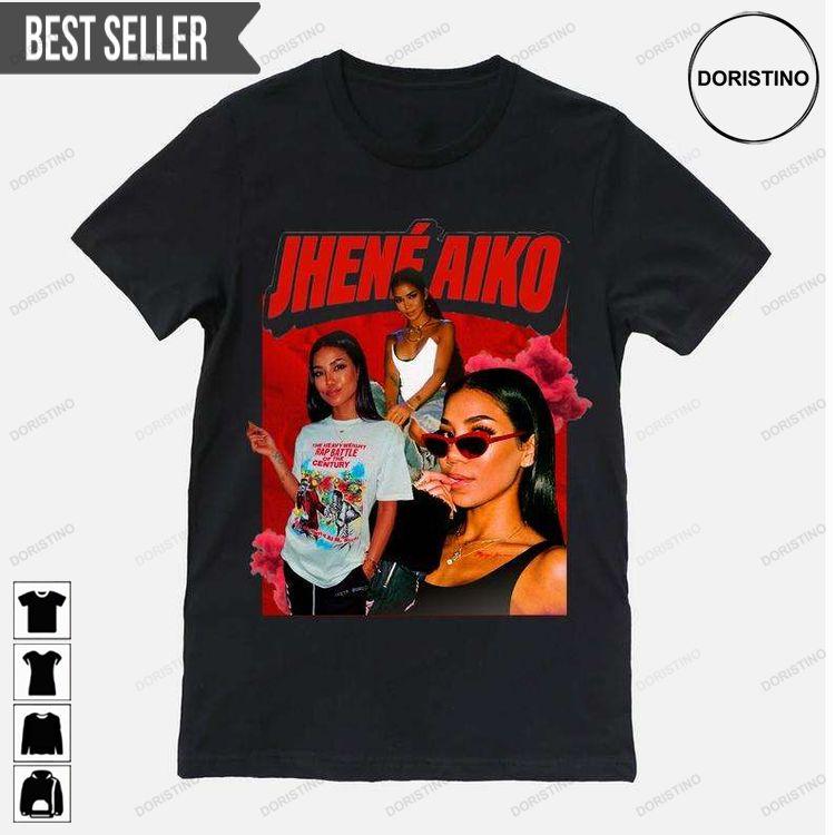 Jhene Aiko Vintage Retro Rap Music Hip Hop Tshirt Sweatshirt Hoodie