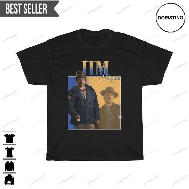 Jim Hopper Stranger Things Unisex For Men And Women Sweatshirt Long Sleeve Hoodie