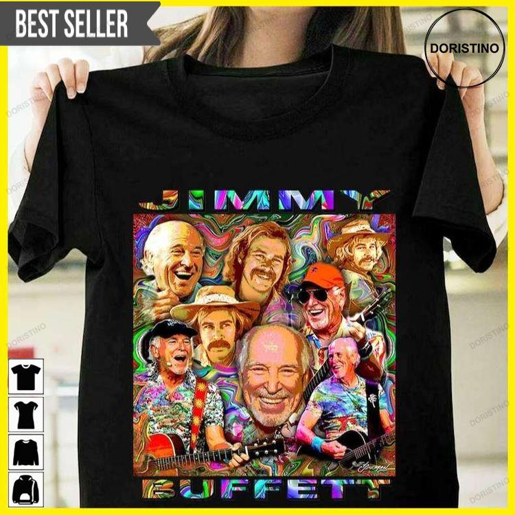 Jimmy Buffett 1964-2023 59 Years Thank You For The Memories Unisex Tshirt Sweatshirt Hoodie