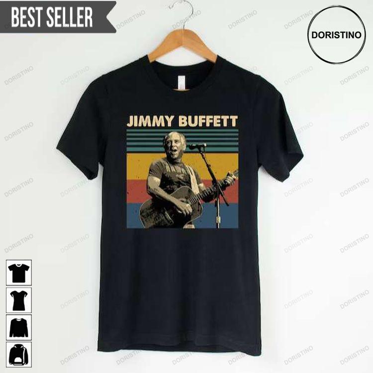 Jimmy Buffett Retro Music Adult Short-sleeve Tshirt Sweatshirt Hoodie
