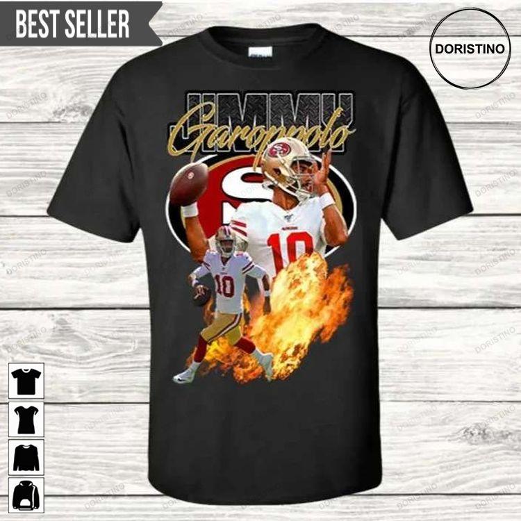 Jimmy Garoppolo San Francisco 49ers Nfl Quarterback Unisex Sweatshirt Long Sleeve Hoodie