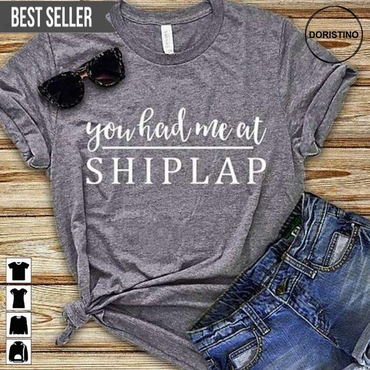 Joanna Gaines You Had Me At Shiplap Sweatshirt Long Sleeve Hoodie