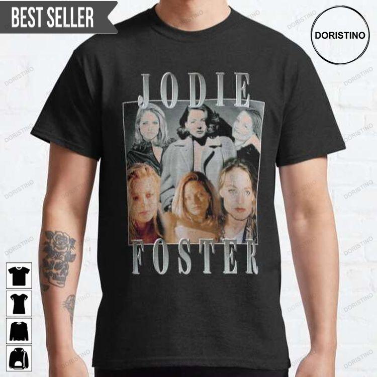 Jodie Foster Film Movie Actor Tshirt Sweatshirt Hoodie