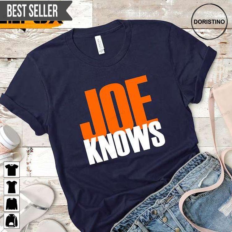 Joe Knows Cincinnati Bengals Nfl Football Sweatshirt Long Sleeve Hoodie