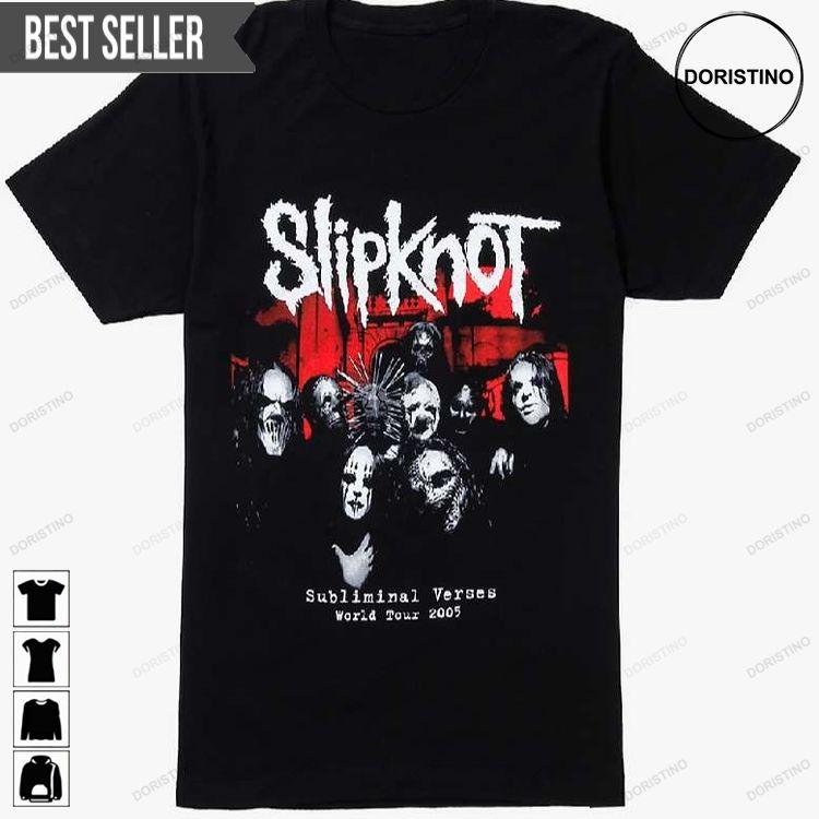 Joey Jordison Slipknot Subliminal Verse World Tour Hoodie Tshirt Sweatshirt