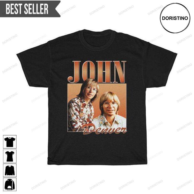 John Denver Vintage Retro Unisex Hoodie Tshirt Sweatshirt