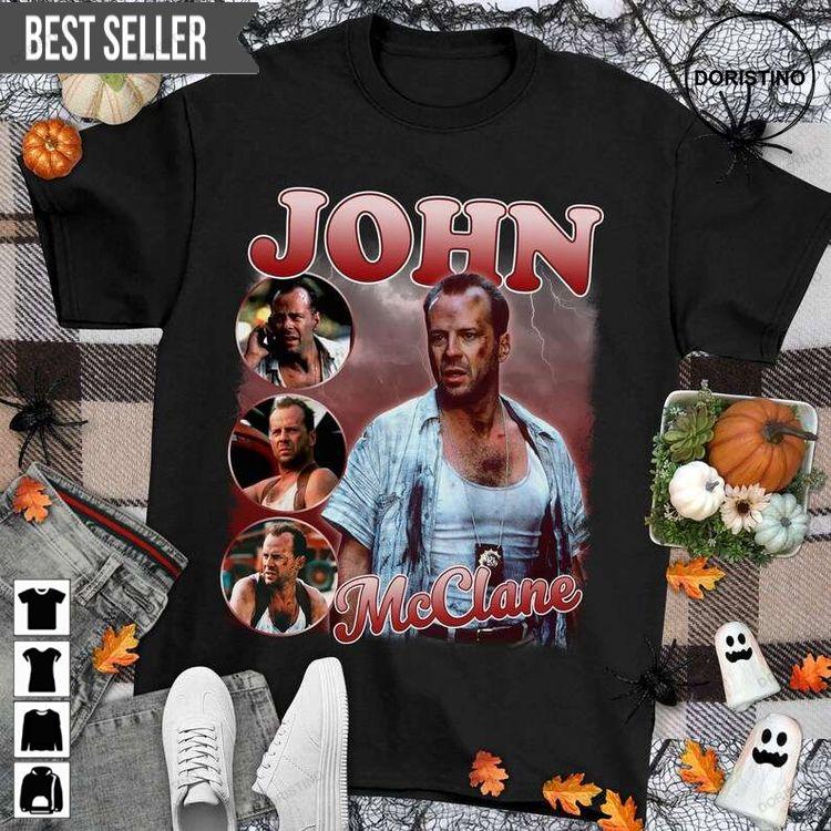John Mcclane Die Hard Movie Unisex Hoodie Tshirt Sweatshirt