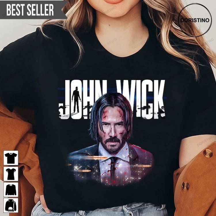 John Wick 2023 Movie Character Tshirt Sweatshirt Hoodie