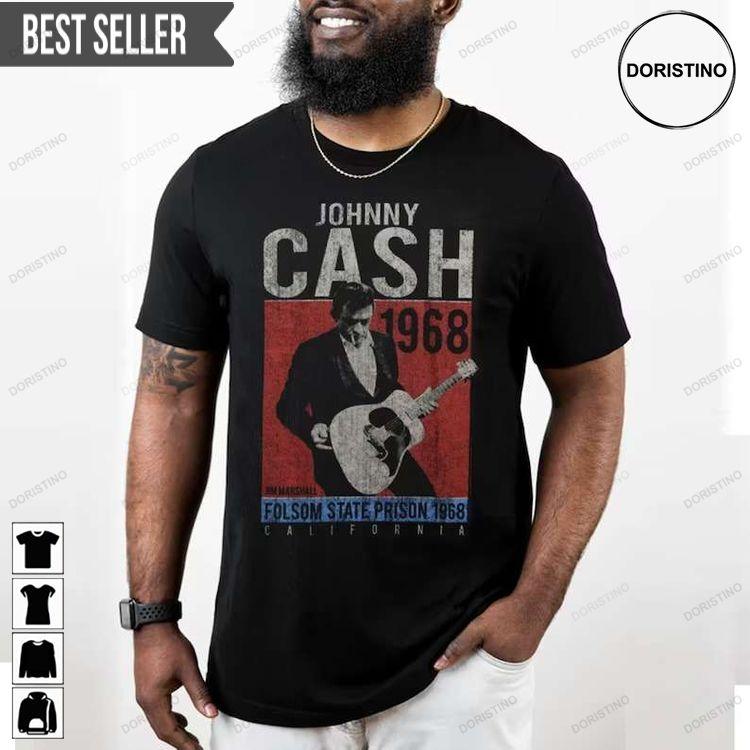Johnny Cash One More Song 1968 Sweatshirt Long Sleeve Hoodie