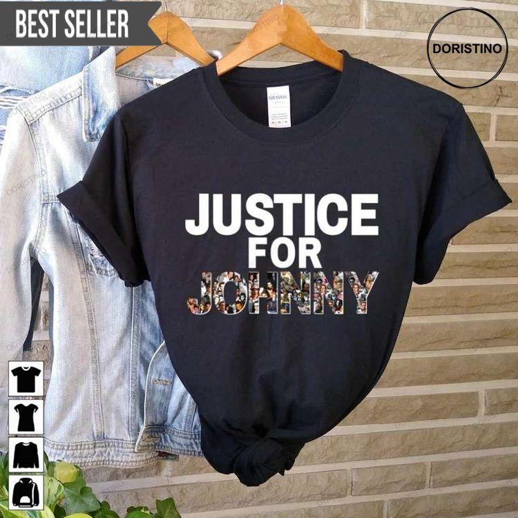 Johnny Depp Justice For Johnny 3hhpv Sweatshirt Long Sleeve Hoodie