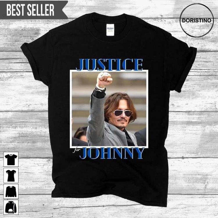 Johnny Depp Justice For Johnny Hoodie Tshirt Sweatshirt