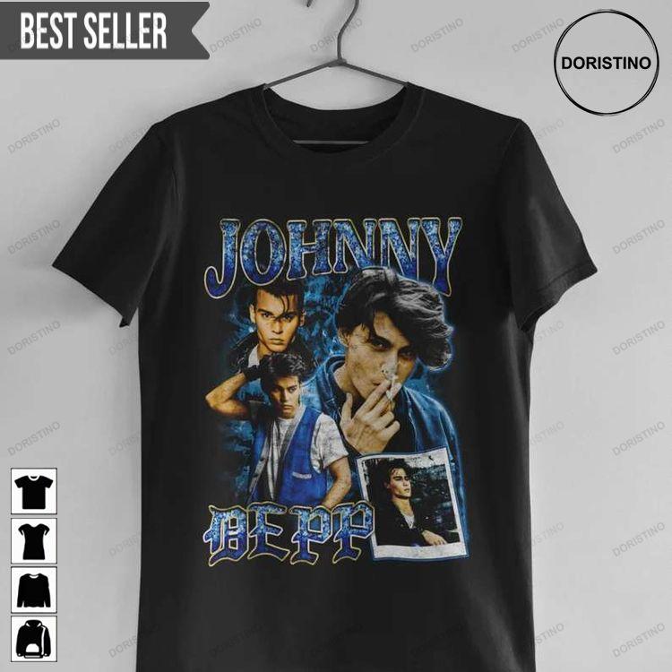 Johnny Depp Retro Unisex Tshirt Sweatshirt Hoodie