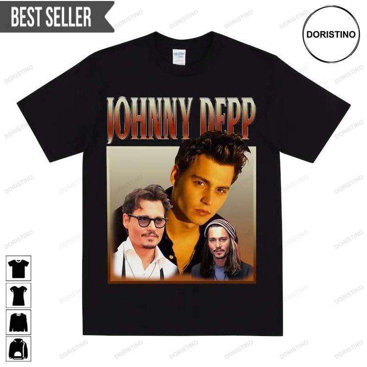 Johnny Depp Unisex Ver 2 Sweatshirt Long Sleeve Hoodie