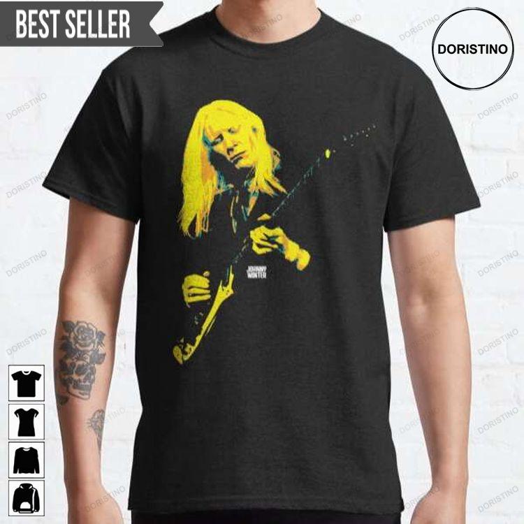 Johnny Winter Music Singer Ver 2 Tshirt Sweatshirt Hoodie