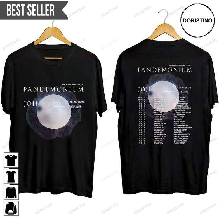 Joji Pandemonium Tour 2023 Concert Short-sleeve Tshirt Sweatshirt Hoodie