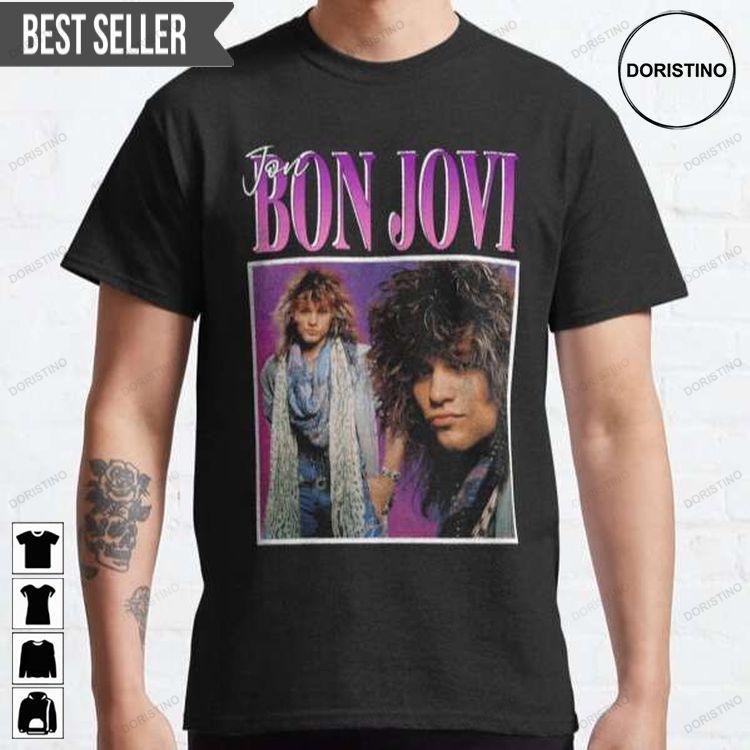 Jon Bon Jovi Music Singer Tshirt Sweatshirt Hoodie