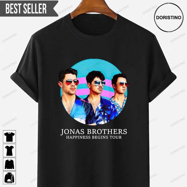 Jonas Brothers Happiness Begins Tour Unisex Sweatshirt Long Sleeve Hoodie