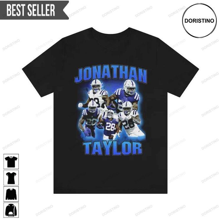 Jonathan Taylor Indianapolis Colts Nfl Sweatshirt Long Sleeve Hoodie