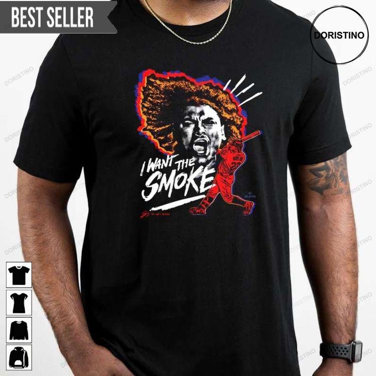 Josh Naylor I Want The Smoke Tshirt Sweatshirt Hoodie