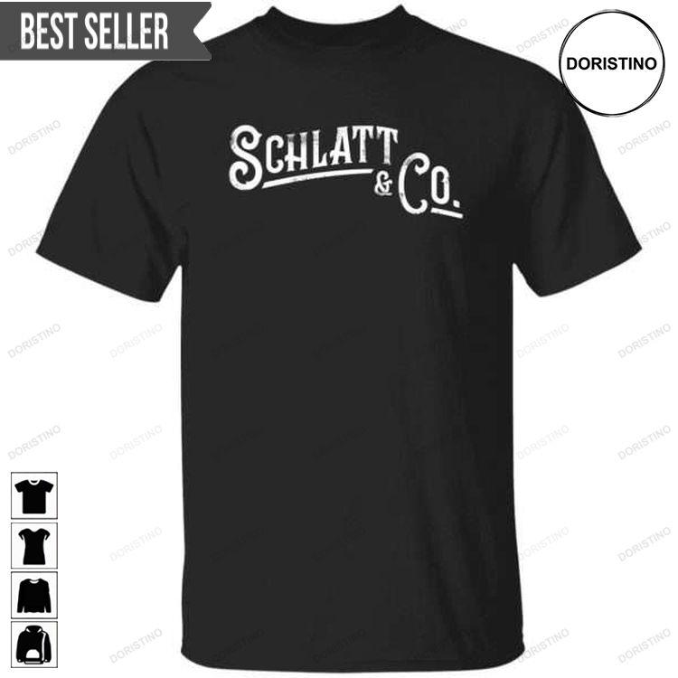 Jschlatt Schlatt Co Logo Sweatshirt Long Sleeve Hoodie