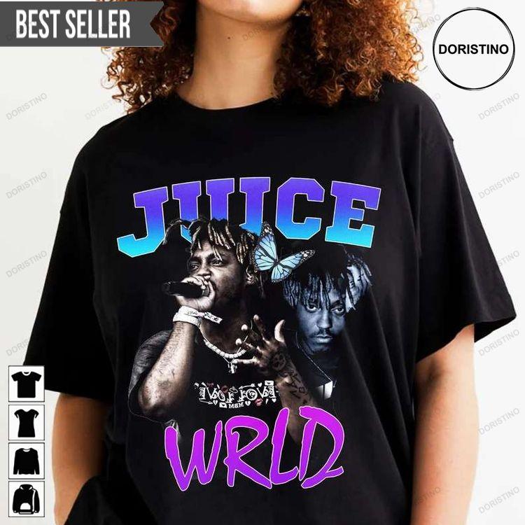 Juice Wrld Rapper Bootleg Sweatshirt Long Sleeve Hoodie