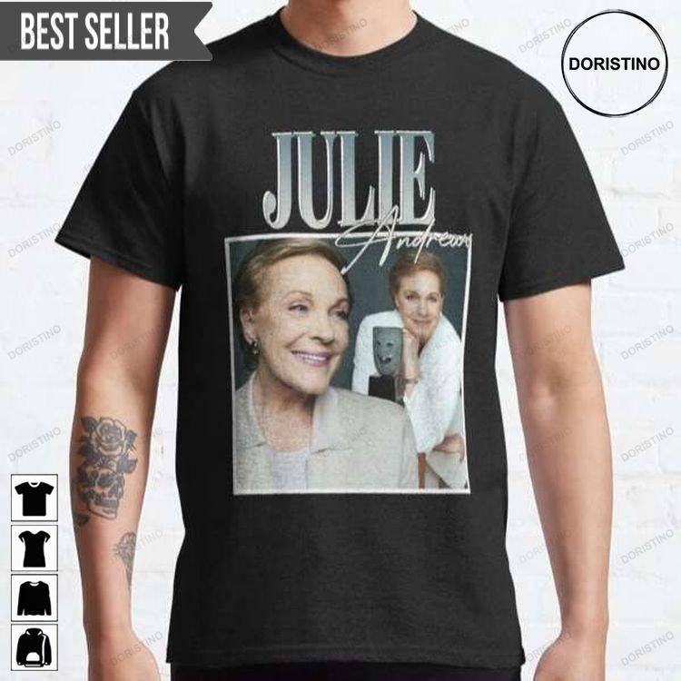 Julie Andrews Film Movie Actress Tshirt Sweatshirt Hoodie