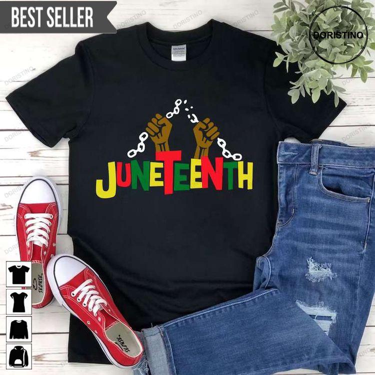 Juneteenth Black History Sweatshirt Long Sleeve Hoodie