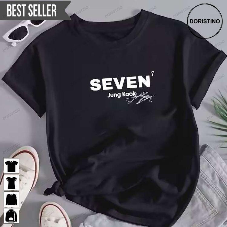 Jungkook Seven Short-sleeve Tshirt Sweatshirt Hoodie