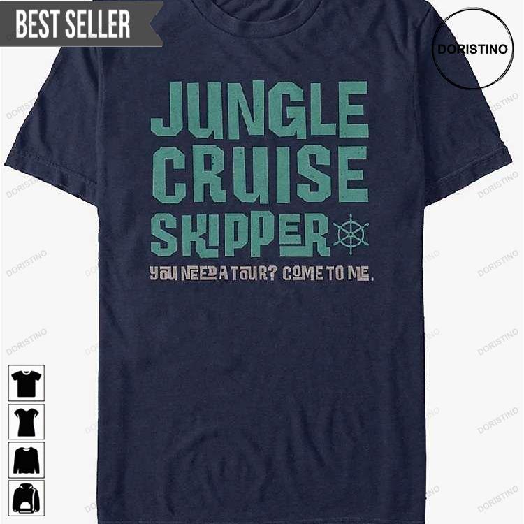 Jungle Cruise Skipper Disney Sweatshirt Long Sleeve Hoodie