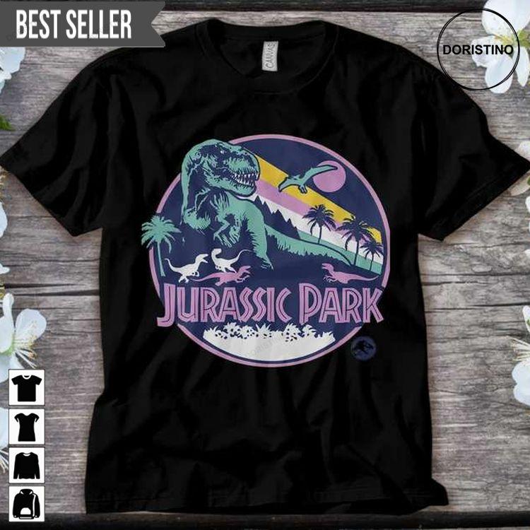 Jurassic Park Dinosaur Scene Hoodie Tshirt Sweatshirt