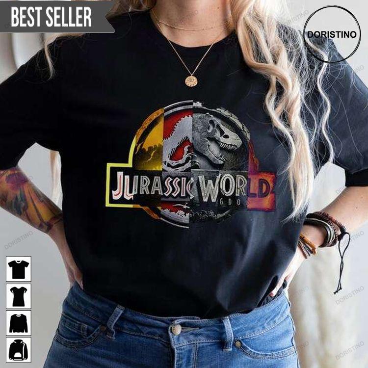 Jurassic World Dominion Jurassic Park Dinosaur T-rex Sweatshirt Long Sleeve Hoodie