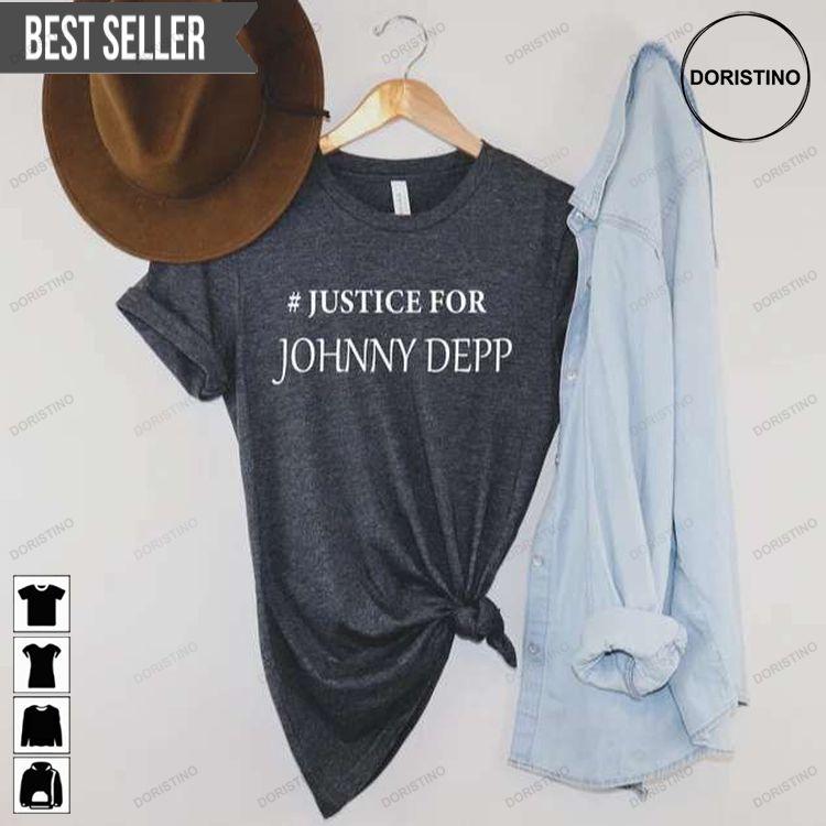 Justice For Johnny Depp Unisex Sweatshirt Long Sleeve Hoodie