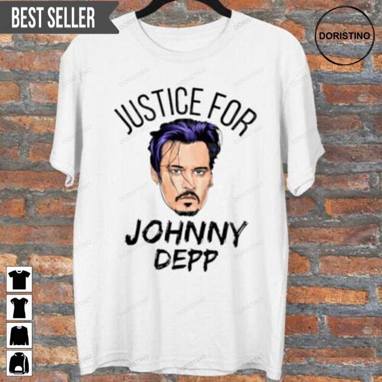 Justice For Johnny Johnny Depp Unisex Sweatshirt Long Sleeve Hoodie
