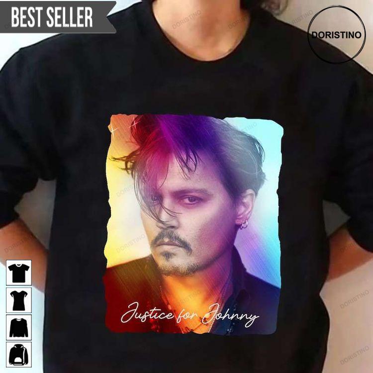 Justice For Johnny Johnny Depp Tshirt Sweatshirt Hoodie
