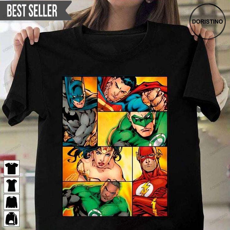 Justice League Dc Comics Unisex Tshirt Sweatshirt Hoodie