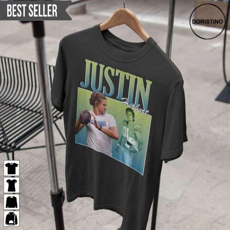 Justin Herbert Football Tshirt Sweatshirt Hoodie