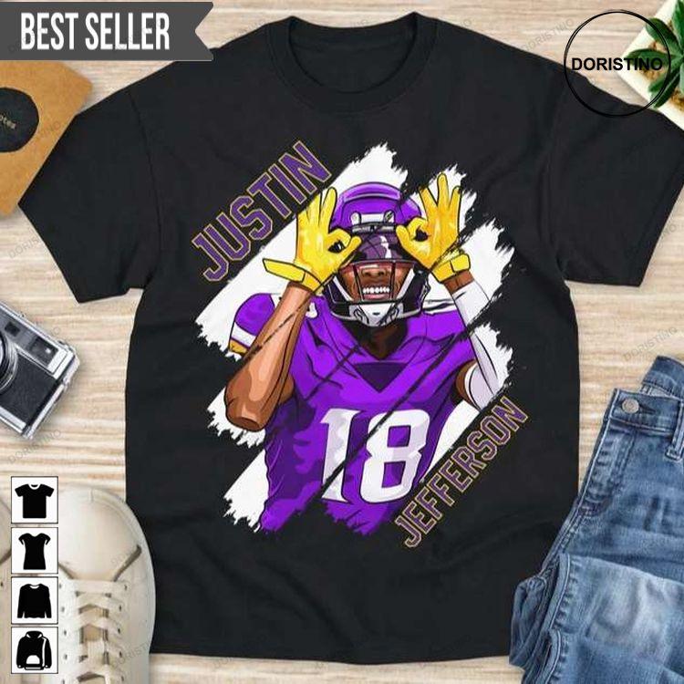 Justin Jefferson Minnesota Vikings Of The Nfl Special Order Hoodie Tshirt Sweatshirt
