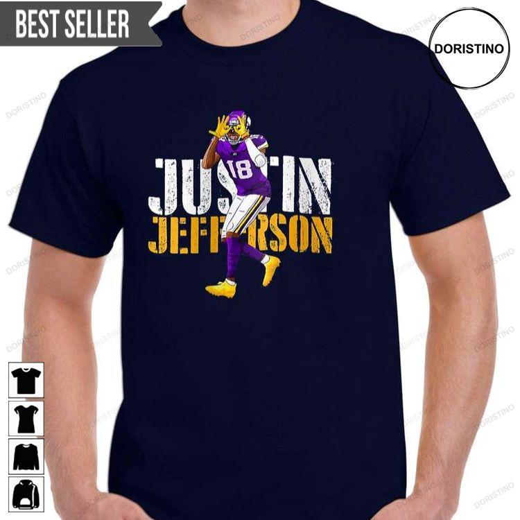Justin Jefferson Minnesota Hoodie Tshirt Sweatshirt
