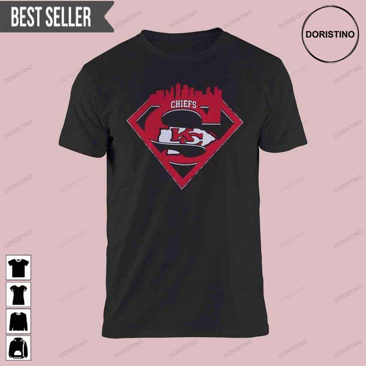 Kansas City Chiefs Superman Unisex Tshirt Sweatshirt Hoodie