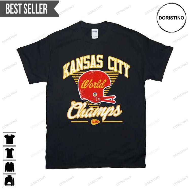 Kansas City Football World Champions Tshirt Sweatshirt Hoodie