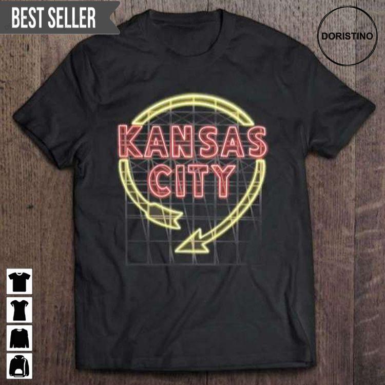 Kansas City Landmark Graphic Hoodie Tshirt Sweatshirt