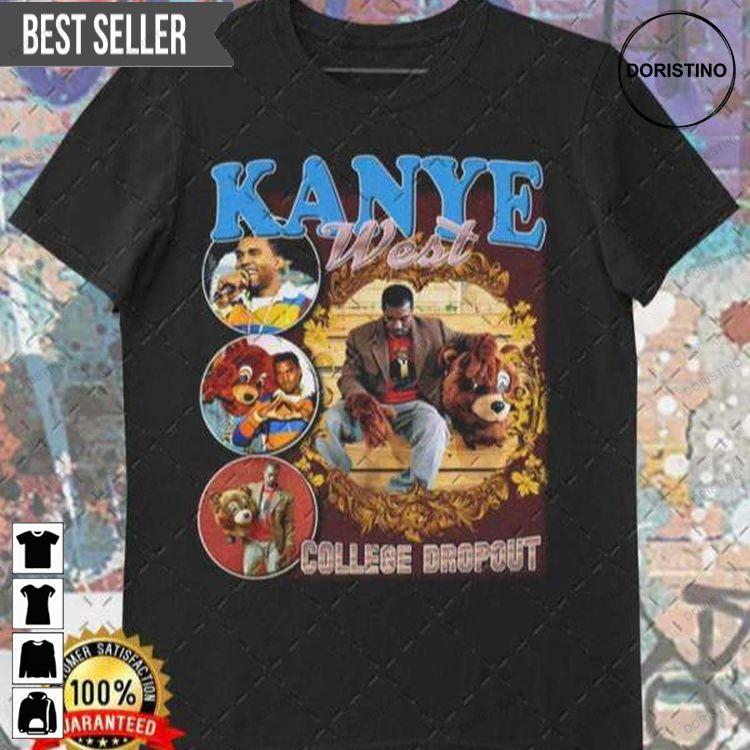 Kanye West College Dropout Rapper Hoodie Tshirt Sweatshirt