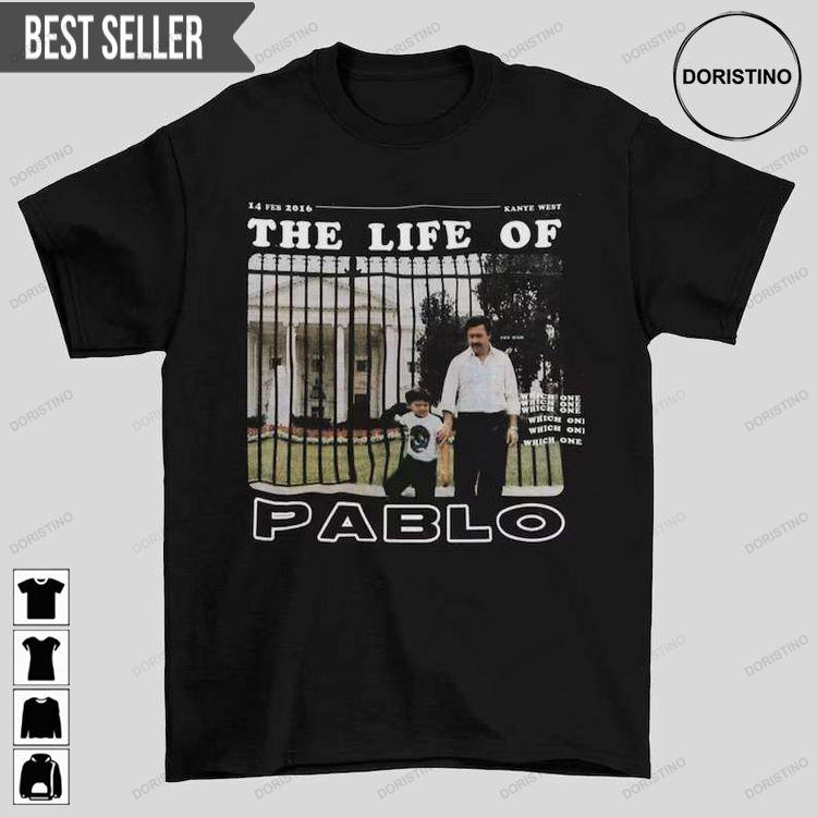 Kanye West X Escobar Jeen Yuhs The Life Of Pablo Sweatshirt Long Sleeve Hoodie