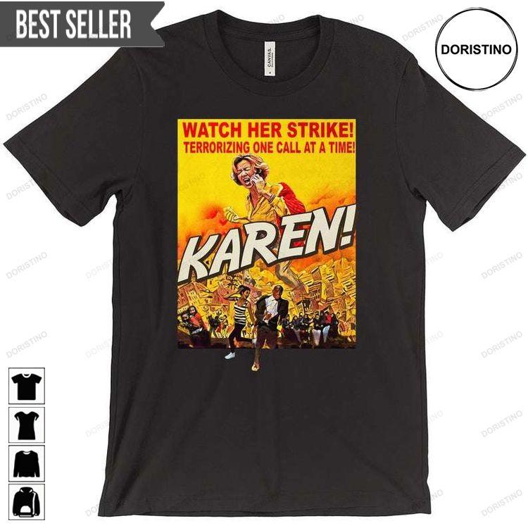 Karen B Movie Old School Horror Poster Unisex Sweatshirt Long Sleeve Hoodie