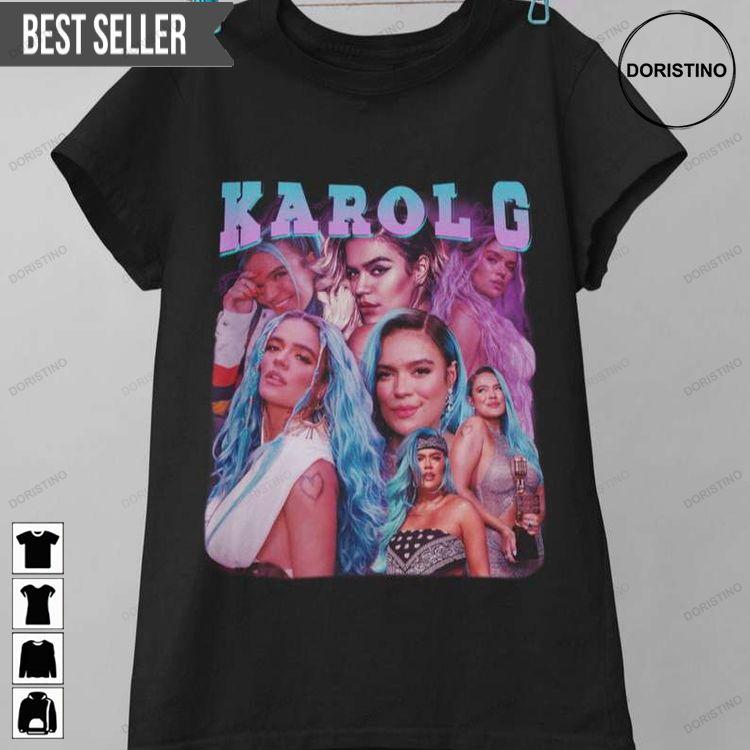 Karol G Vintage Print Hoodie Tshirt Sweatshirt