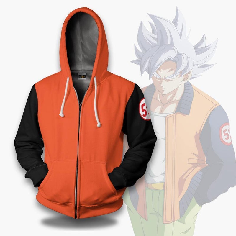 Goku Dragon Ball Z Jacket Anime Casual Outfits Teenime Awesome 3D Hoodie