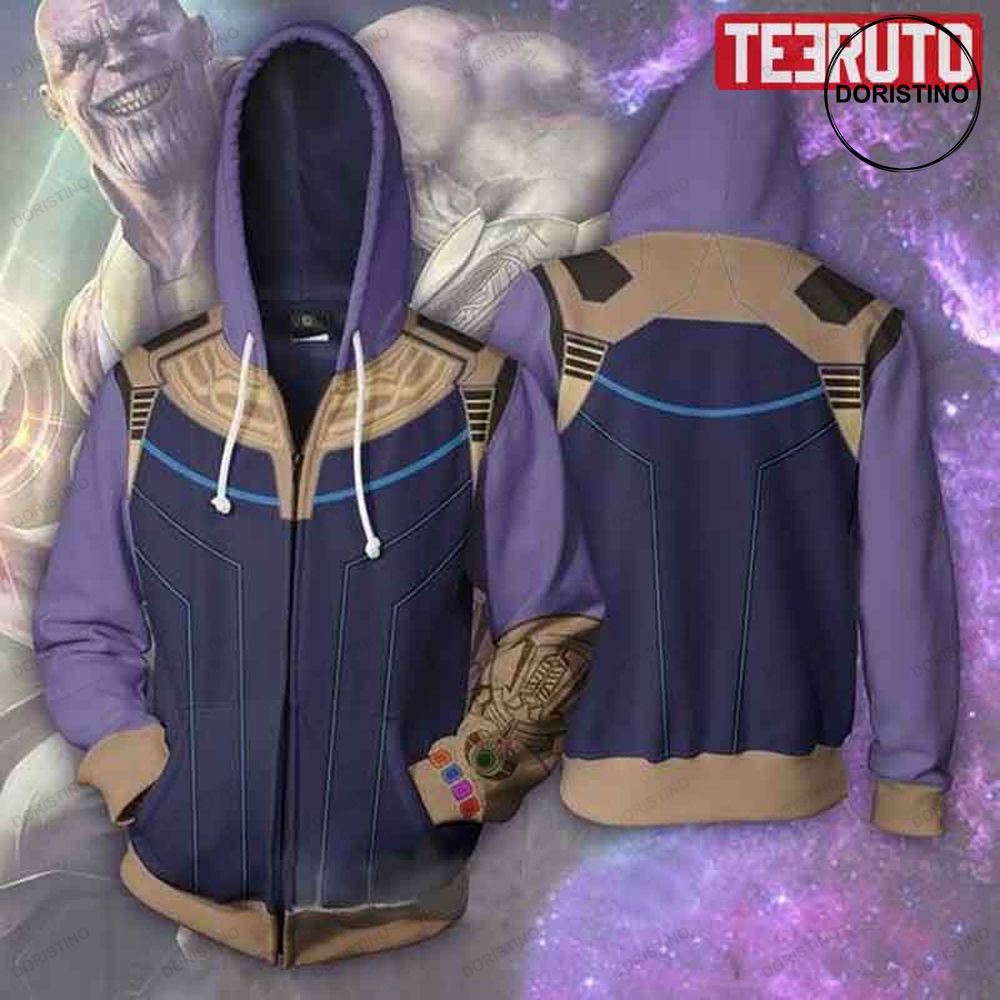 Thanos In The Marvel Universe Coslay Up Jacket Limited Edition 3d Hoodie