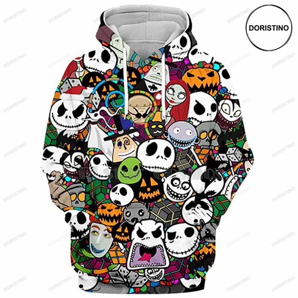 The Before Nightmare Christmas Awesome 3D Hoodie